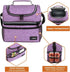 Thermal Insulated Dual Compartment Lunch Bag for Men And Women